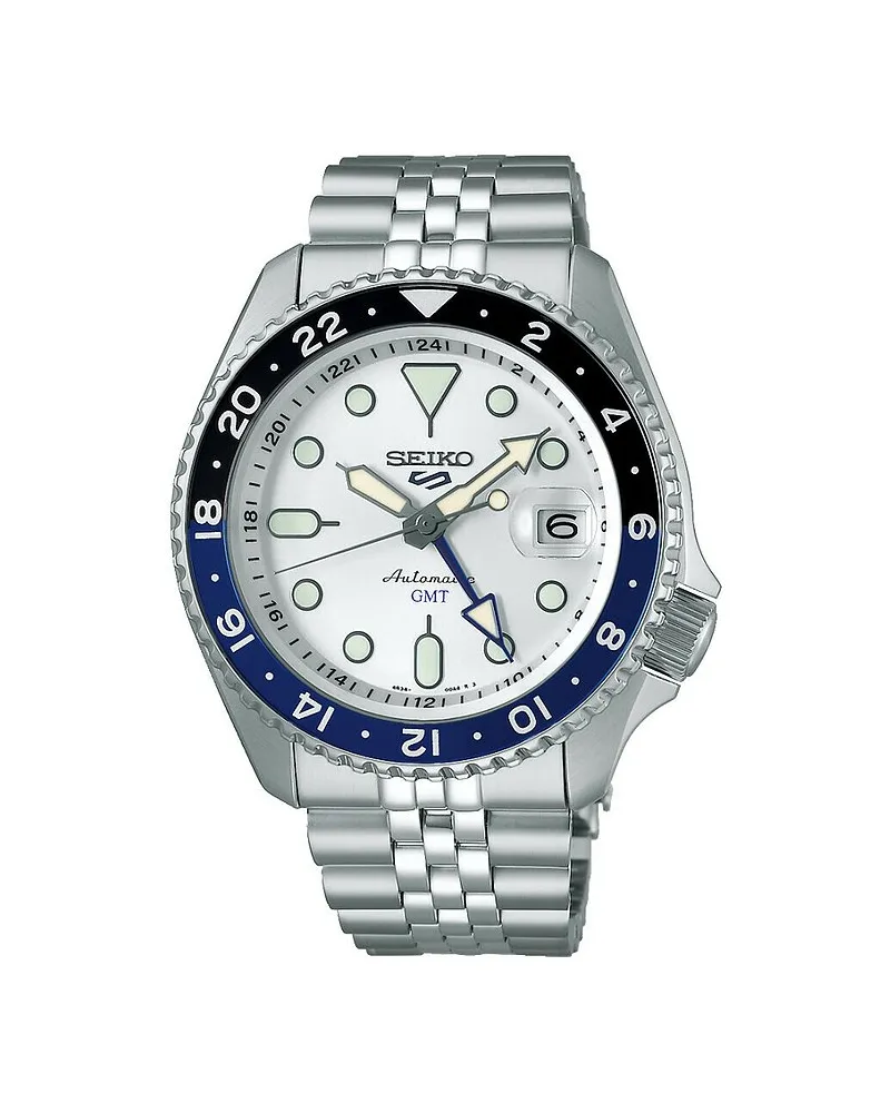 Seiko Herrenuhr Seiko 5 Sports Silber