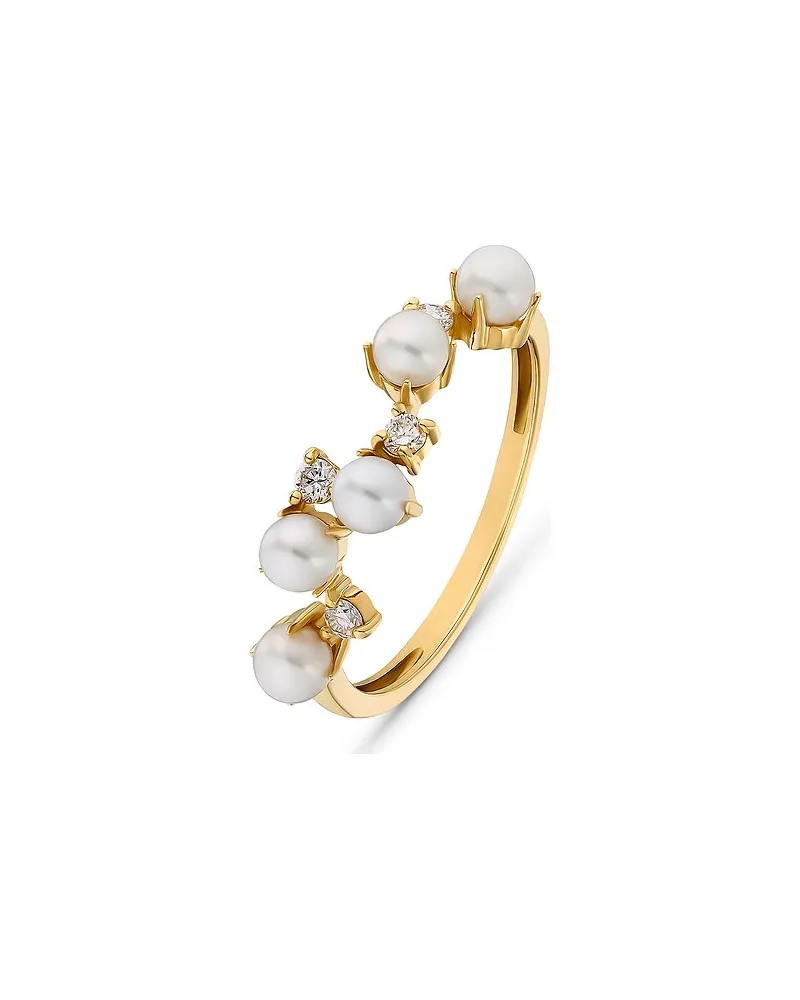 YAMOKO Damenring Gelbgold