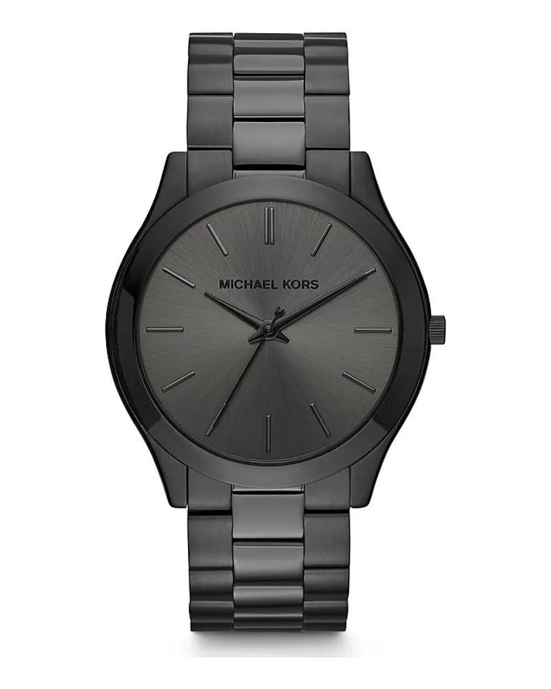 Michael Kors Herrenuhr Runway Slim Schwarz