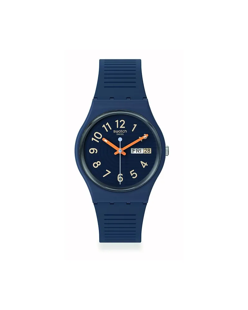 Swatch Unisexuhr Blau