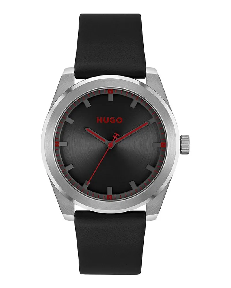 HUGO BOSS Herrenuhr #Bright Silber