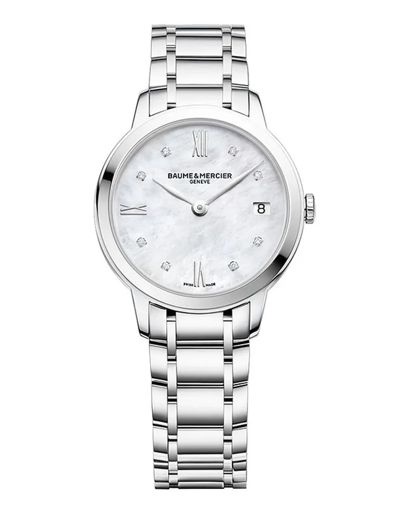 Baume & Mercier Damenuhr Classima Silber