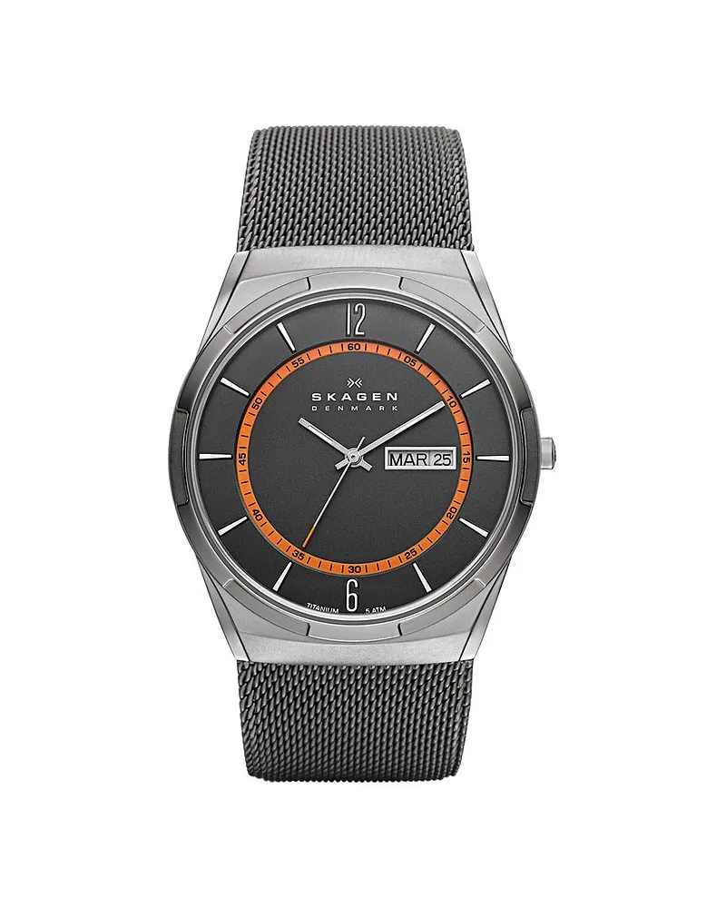 Skagen Herrenuhr Grau