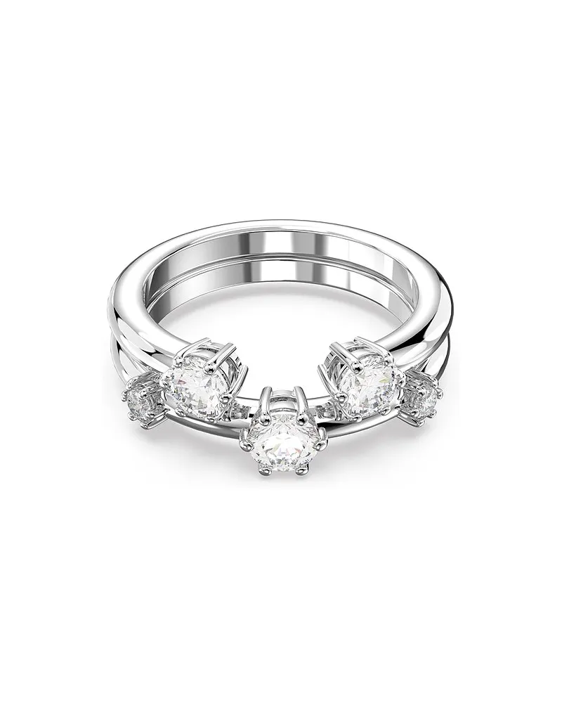 Swarovski Damenring Constella Silber