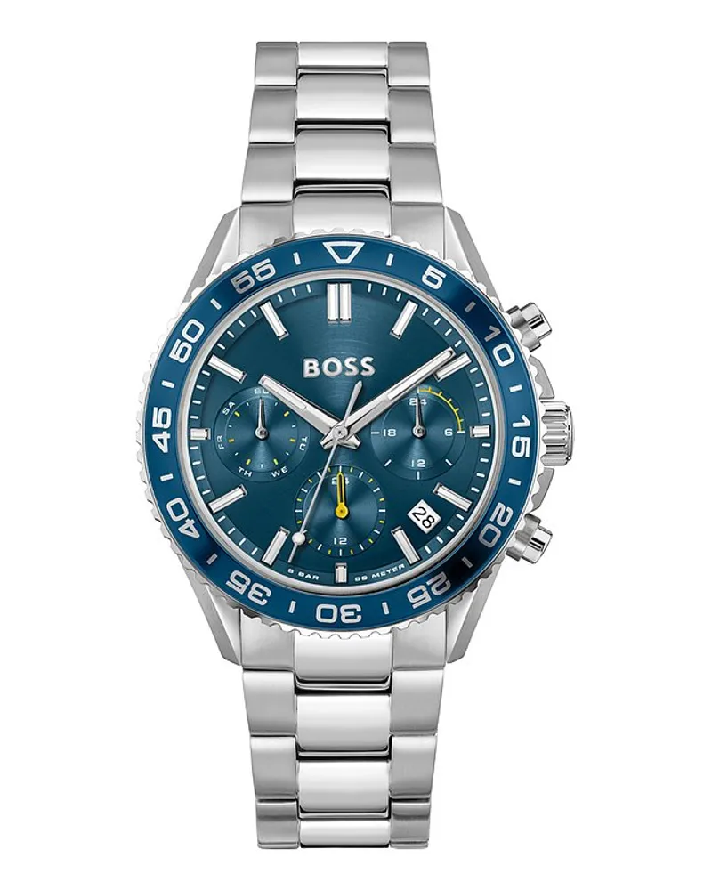 HUGO BOSS Damenuhr Runner For Her Silber