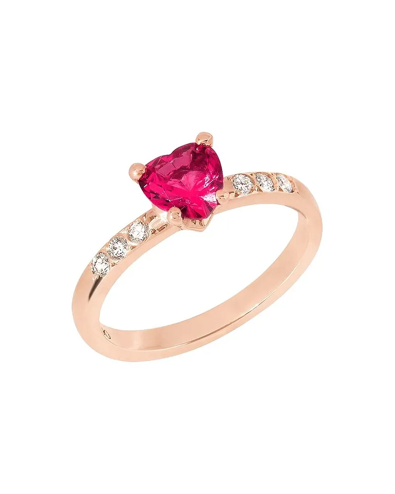 DoDo Damenring Cuore Roségold