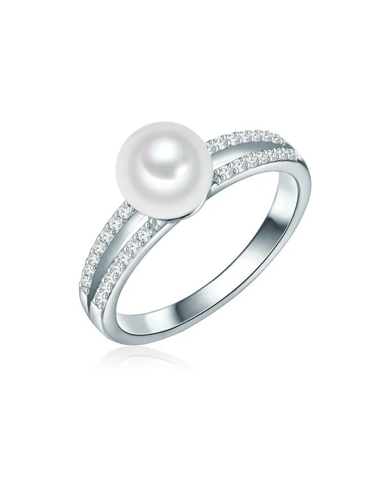 Valero Pearls Damenring Silber