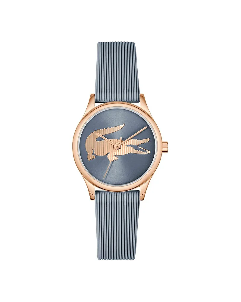 Lacoste Damenuhr CROCODELLE Gold