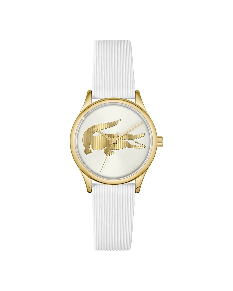 Lacoste Damenuhr CROCODELLE Gold