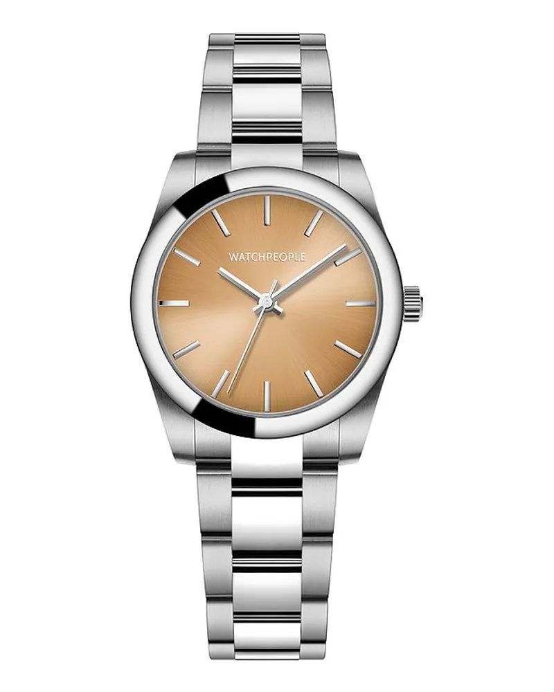 Watchpeople Damenuhr Brown Sugar Audrey Silber
