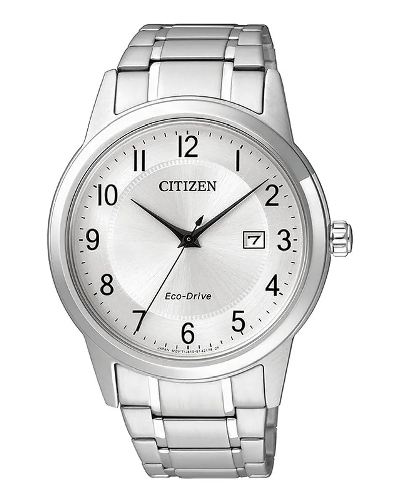 Citizen Herrenuhr Eco Drive Silber