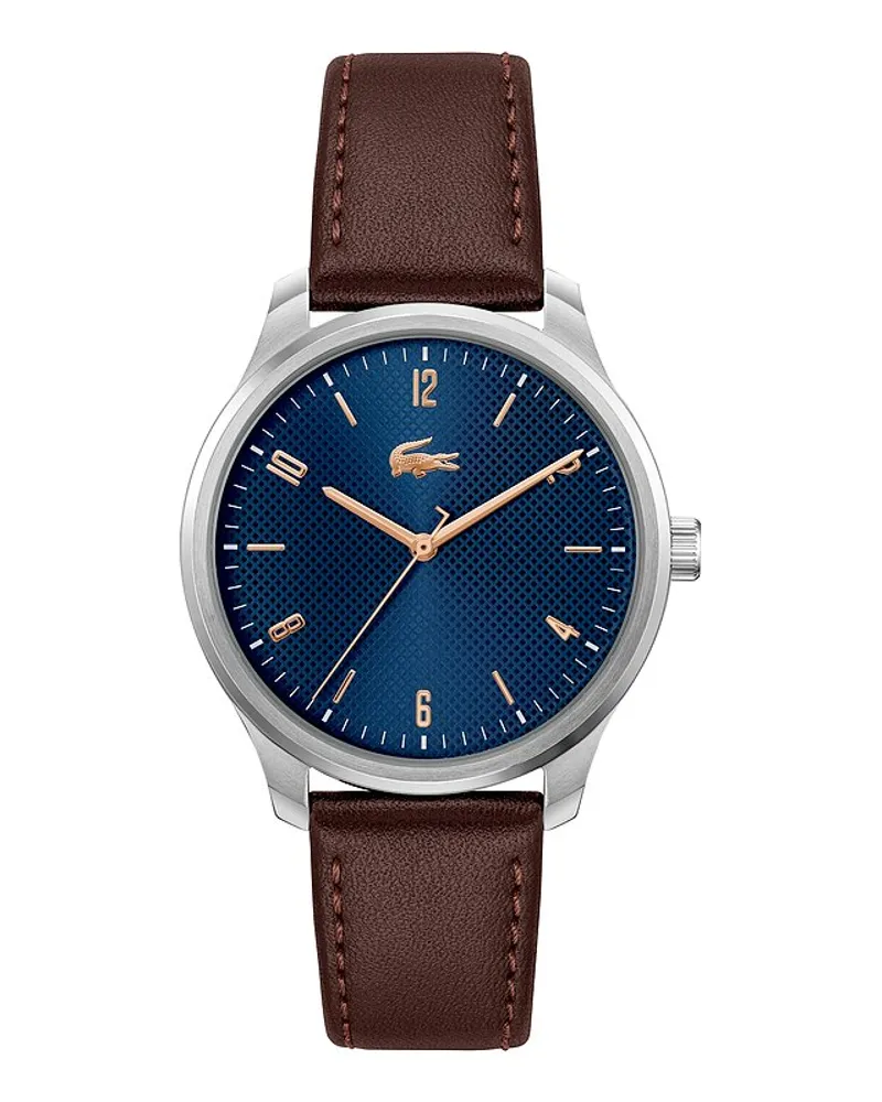 Lacoste Herrenuhr Lisbon Silber