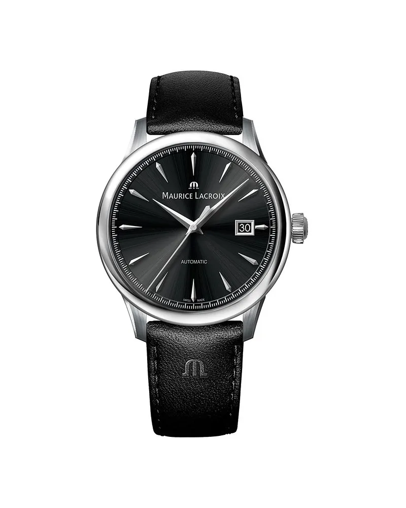 Maurice Lacroix Herrenuhr 1975 Automatic Silber