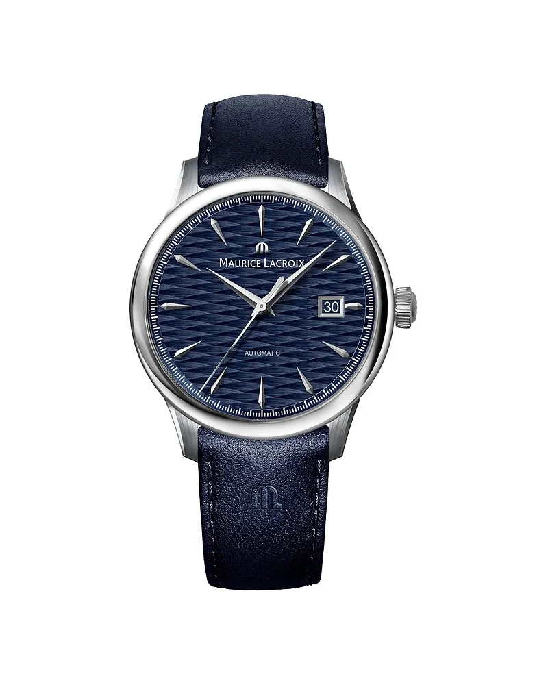 Maurice Lacroix Herrenuhr 1975 Automatic Silber