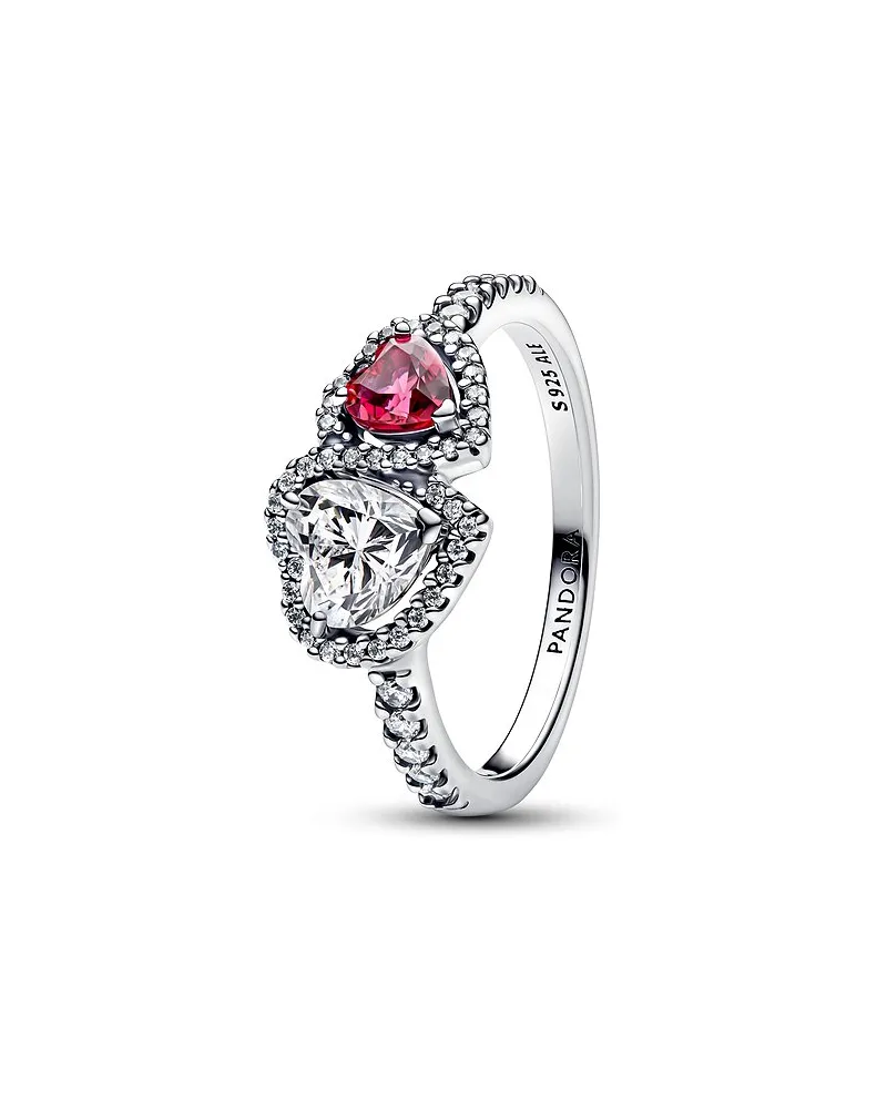Pandora Damenring Classic Stone Rot