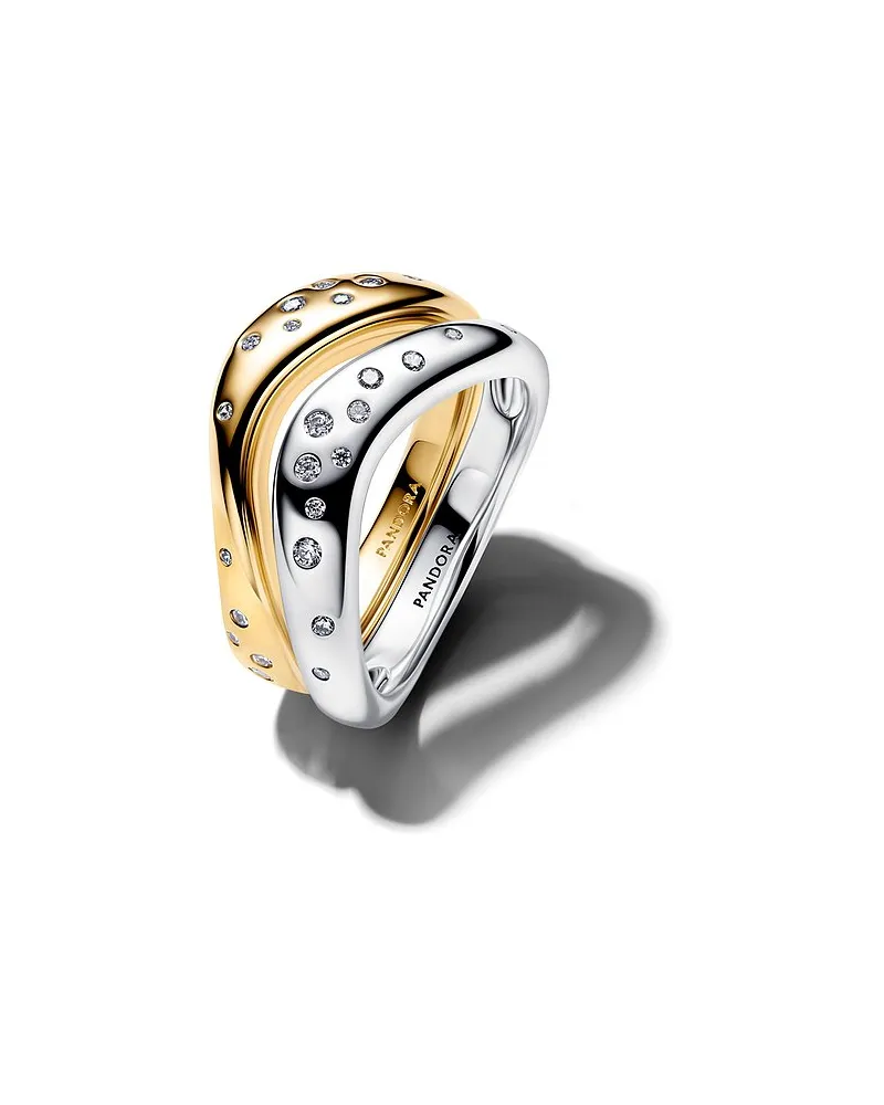 Pandora Damenring Essence Bicolor