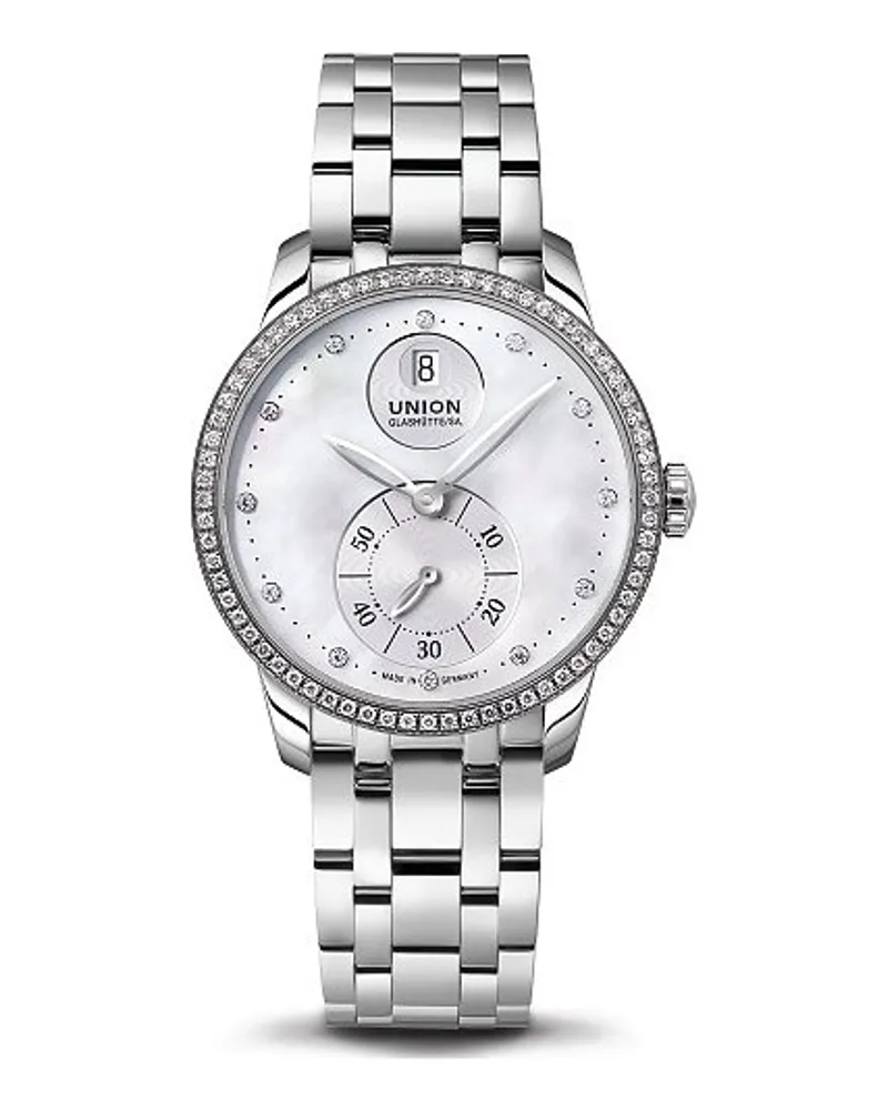 Union Glashütte Damenuhr Seris Kleine Sekunde Silber