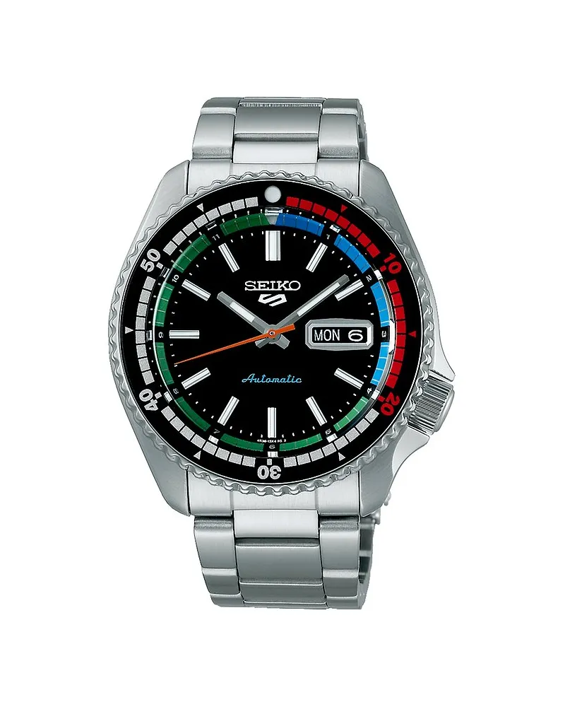 Seiko Herrenuhr Seiko 5 Sports Silber