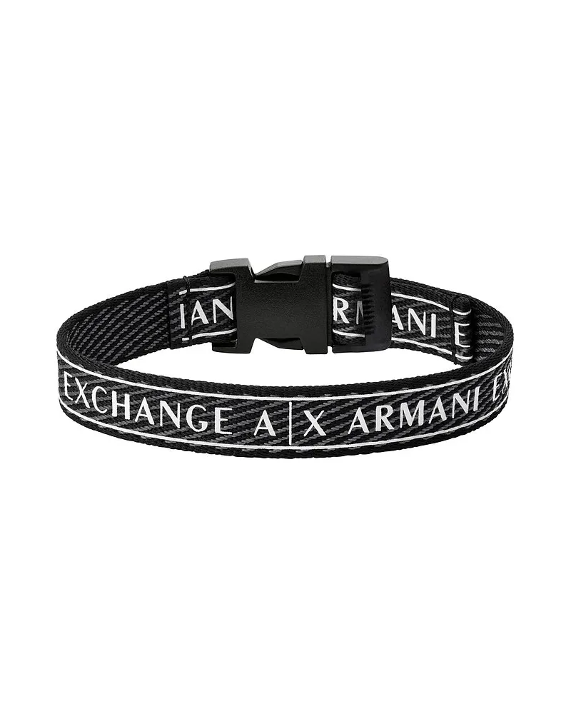 Armani Exchange Armband Schwarz