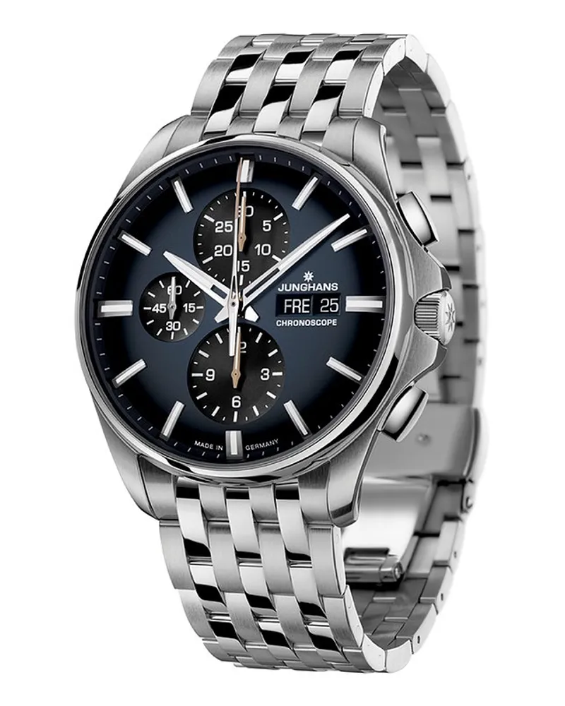 Junghans Chronograph Meister S Chronoscope Silber