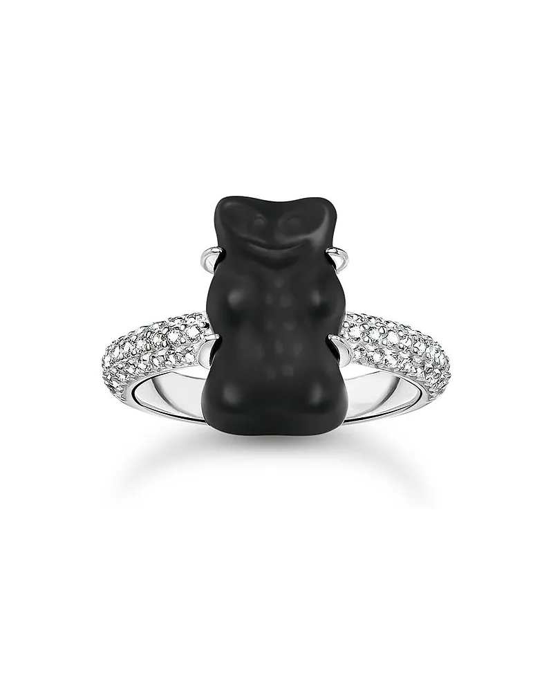 Thomas Sabo Damenring Charming Schwarz