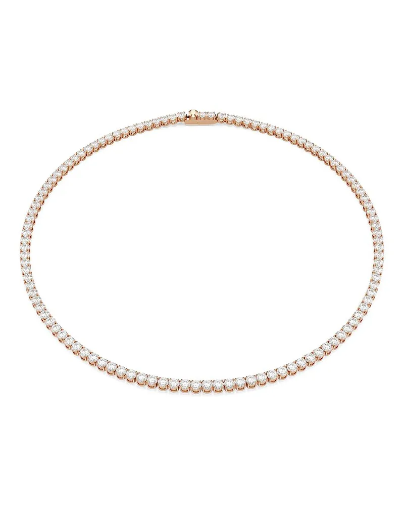 Swarovski Kette Matrix Roségold