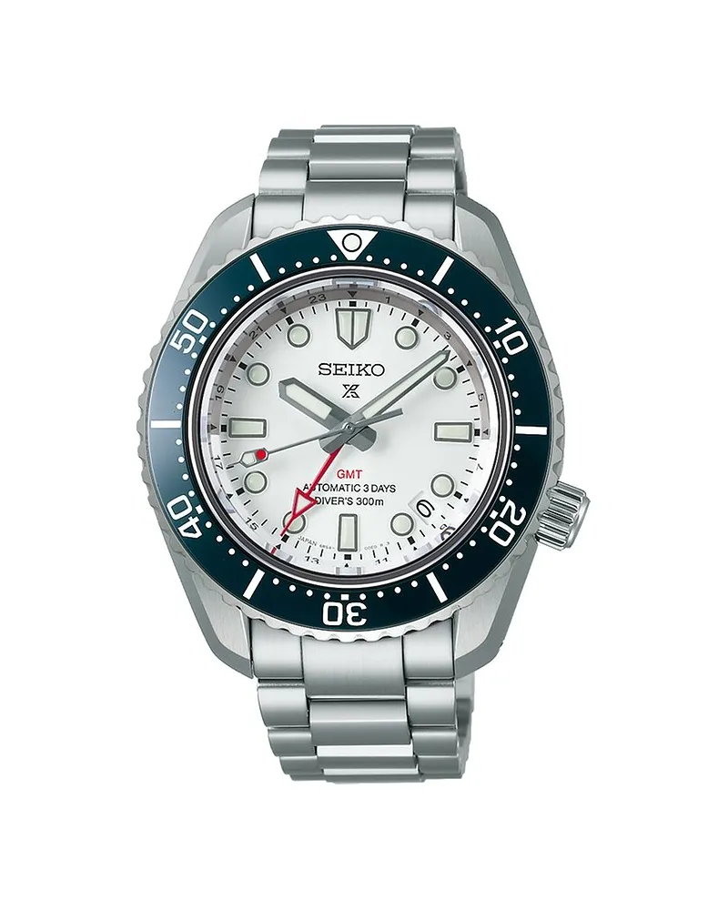 Seiko Chronograph Prospex SEA Silber
