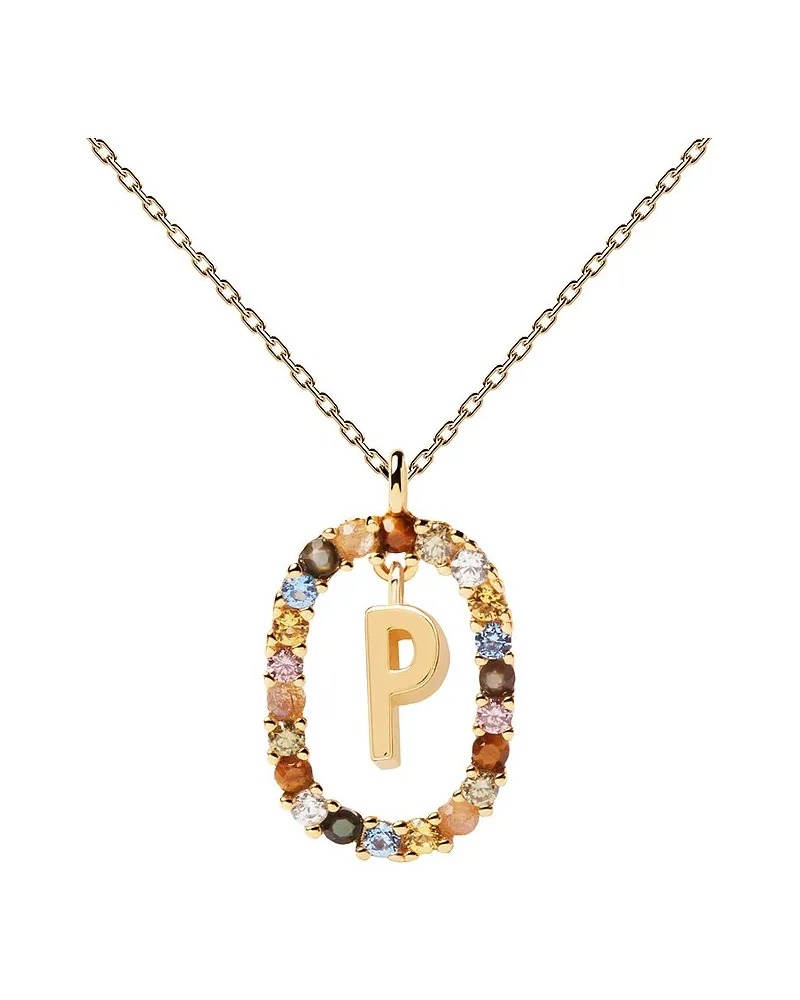 adidas Kette New Letter Gelbgold