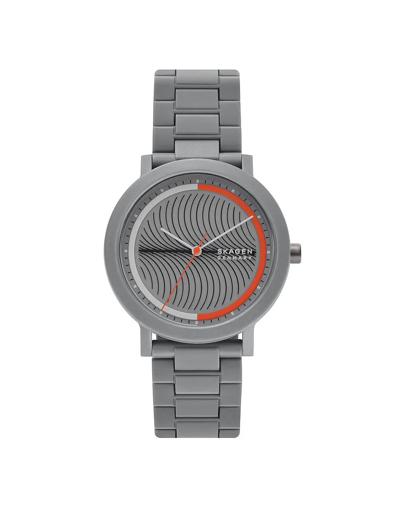 Skagen Herrenuhr Aaren Ocean Grau
