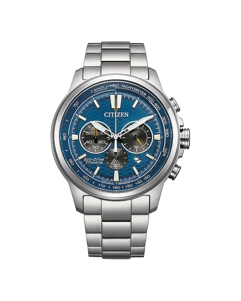 Citizen Chronograph Super Titanium Silber