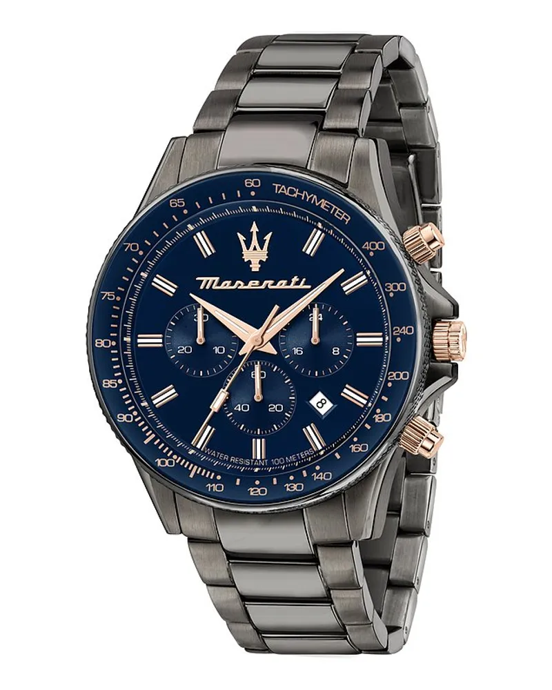Maserati Chronograph Sfida Grau