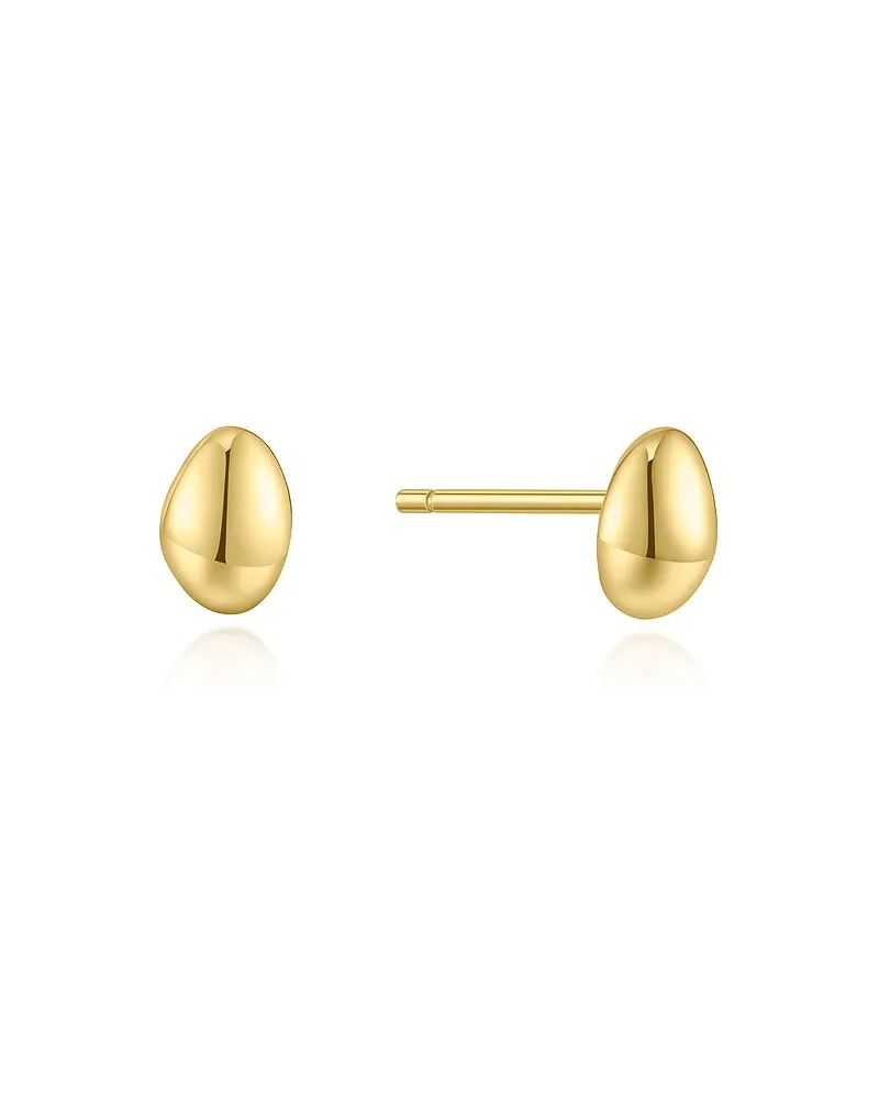 ANIA HAIE Ohrstecker 76 - Wanderer Gelbgold