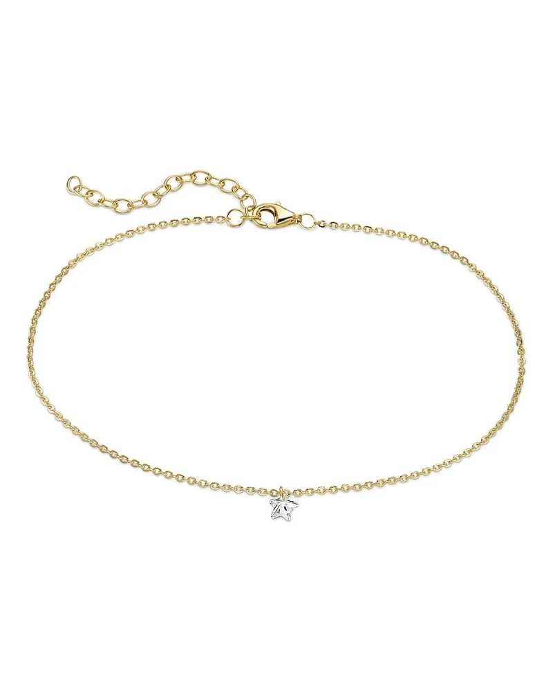 Christ Fußkette Gelbgold