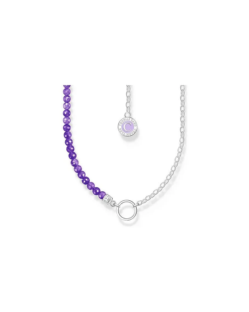 Thomas Sabo Kette Carrier Violett