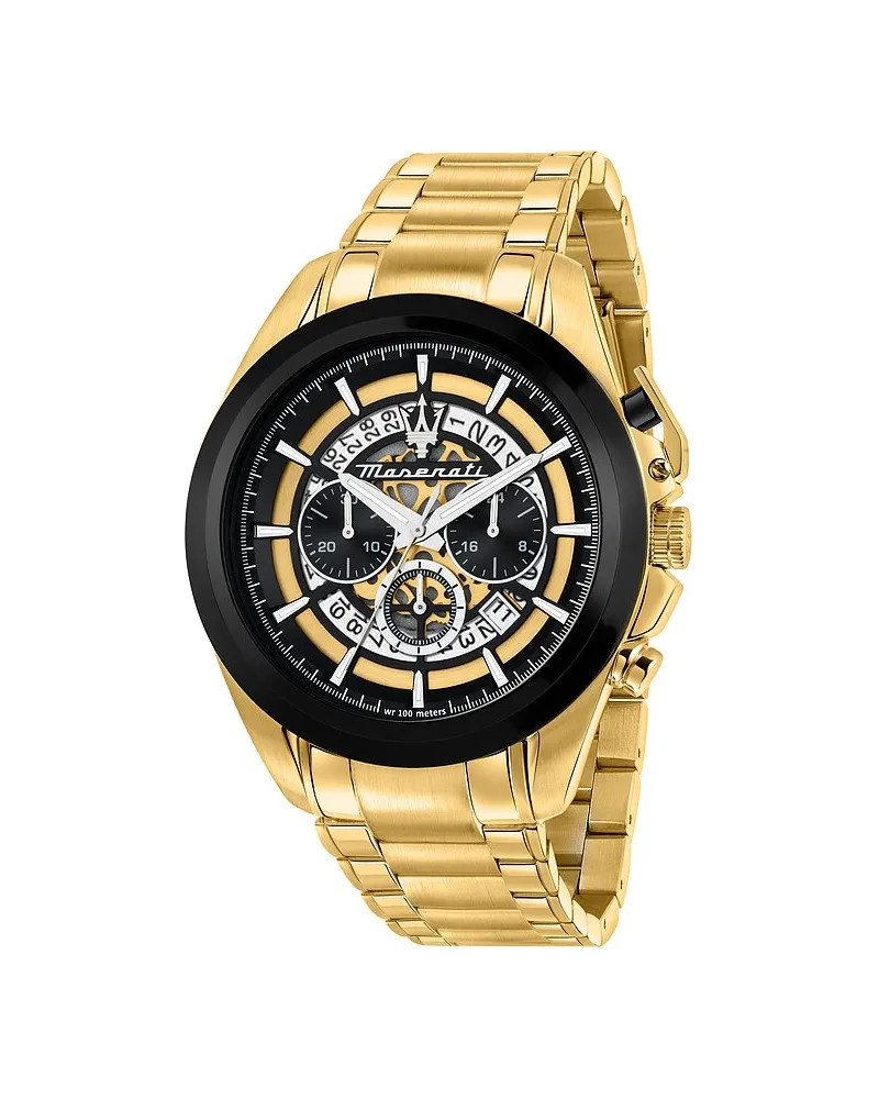 Maserati Chronograph Traguardo Gold