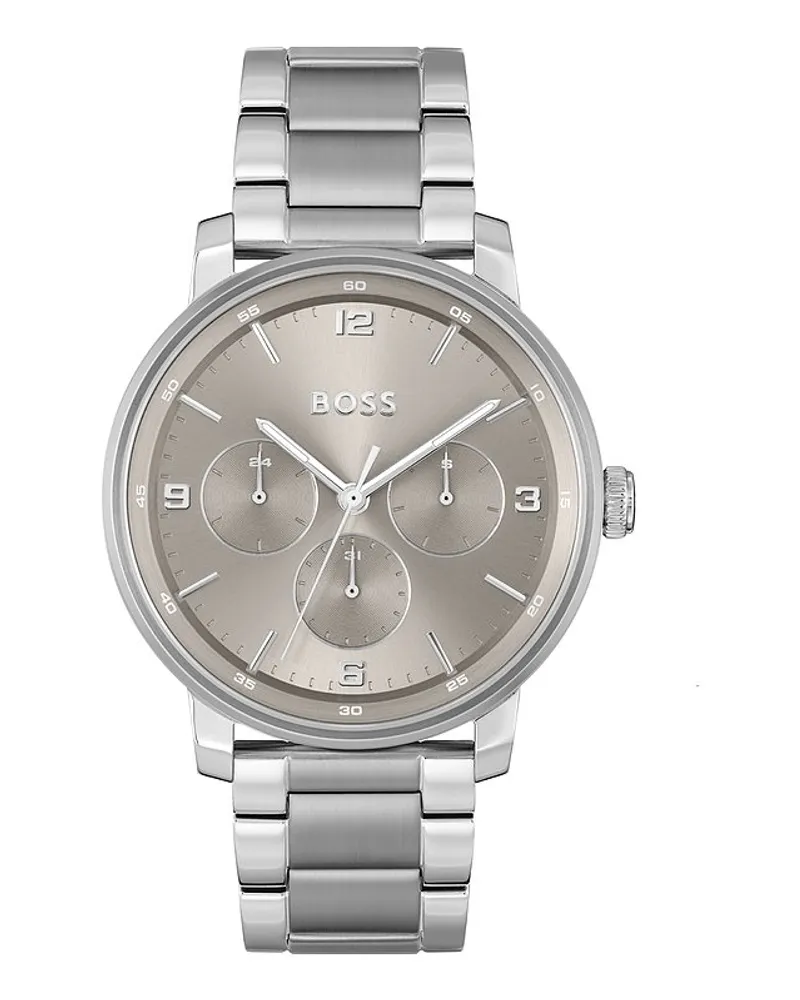 HUGO BOSS Herrenuhr Contender Silber