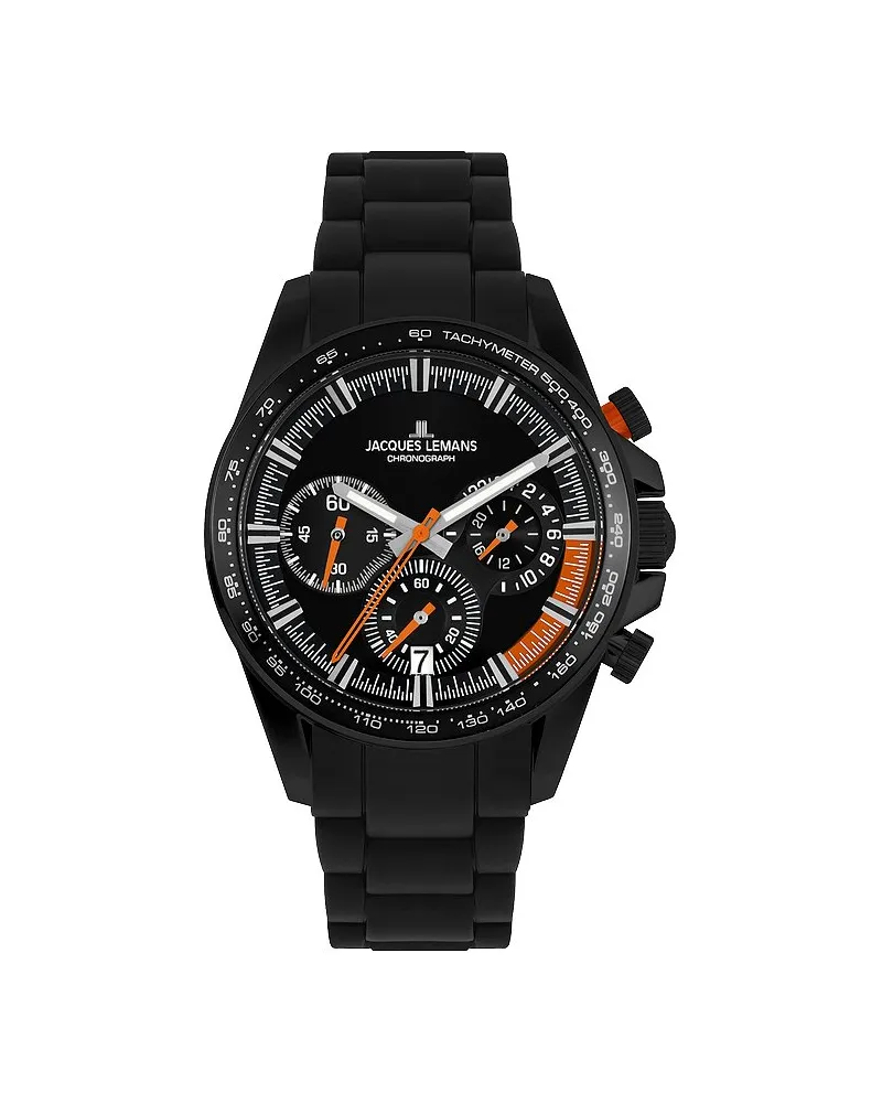 Jacques Lemans Chronograph Schwarz