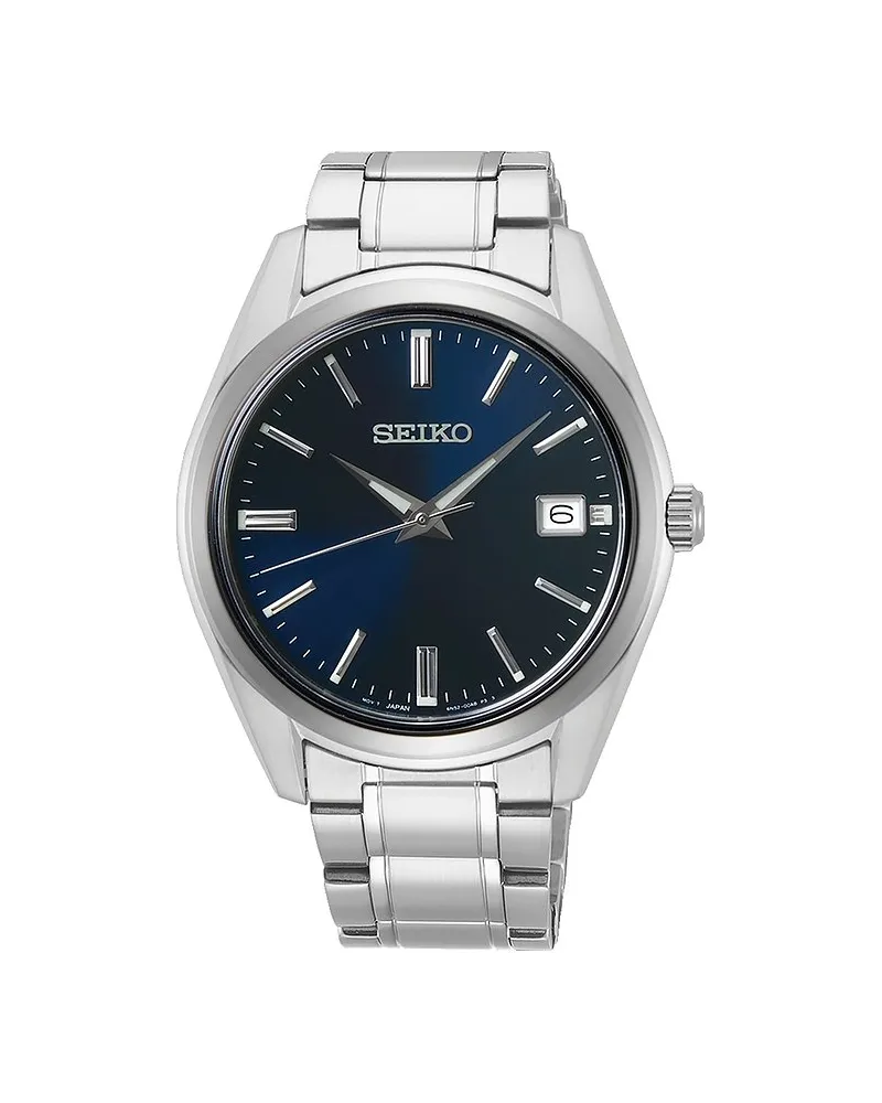 Seiko Herrenuhr Quarz Silber