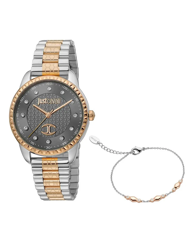 Just Cavalli Uhren-Set Glam Bicolor