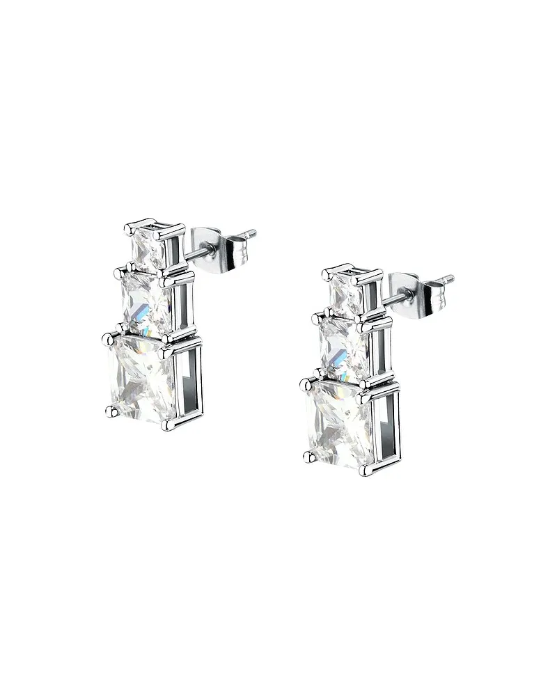 Karl Lagerfeld Ohrhänger Crystals Silber