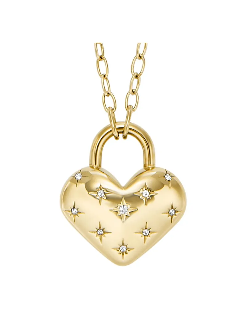 Fossil Kette SADIE Gold