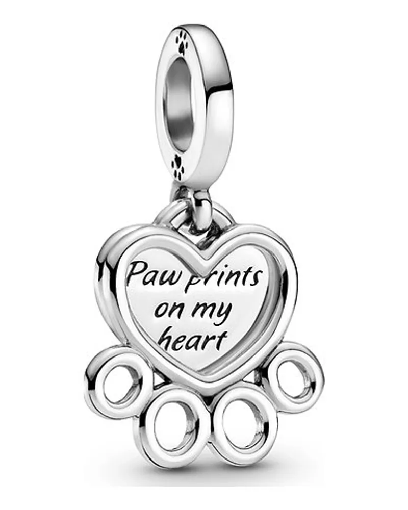 Pandora Charm Moments Herzen & Pfotenabdruck Silber