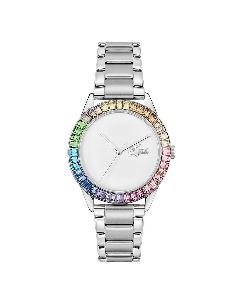 Lacoste Damenuhr Ladycroc Silber