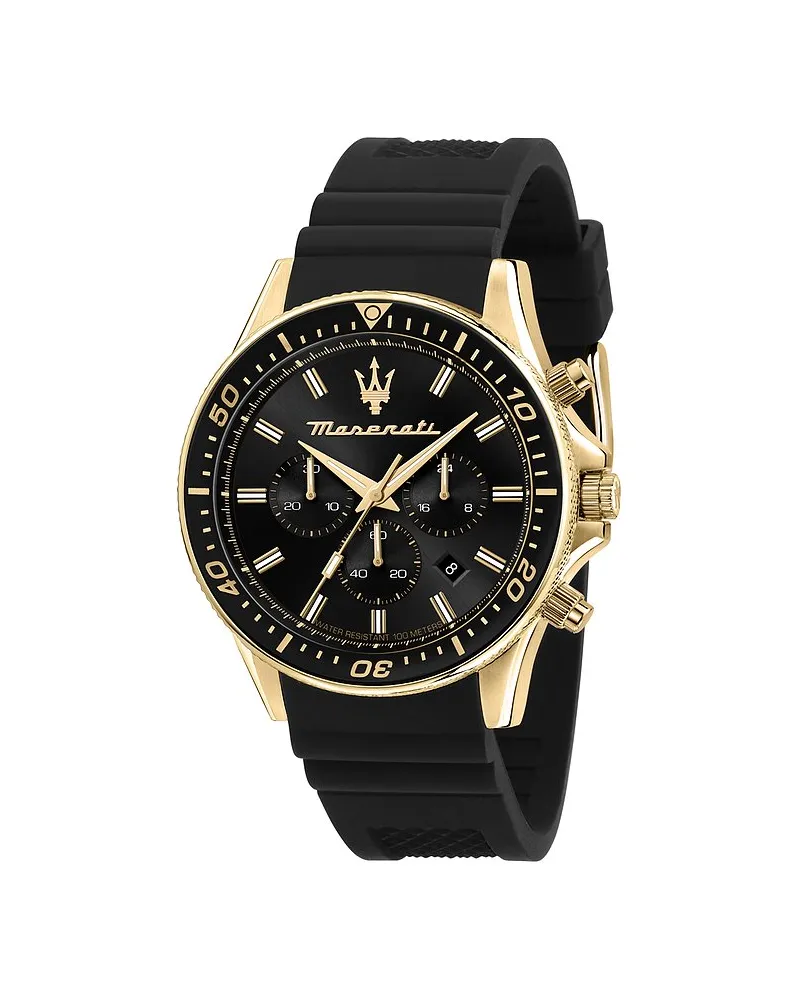 Maserati Chronograph Sfida Gold