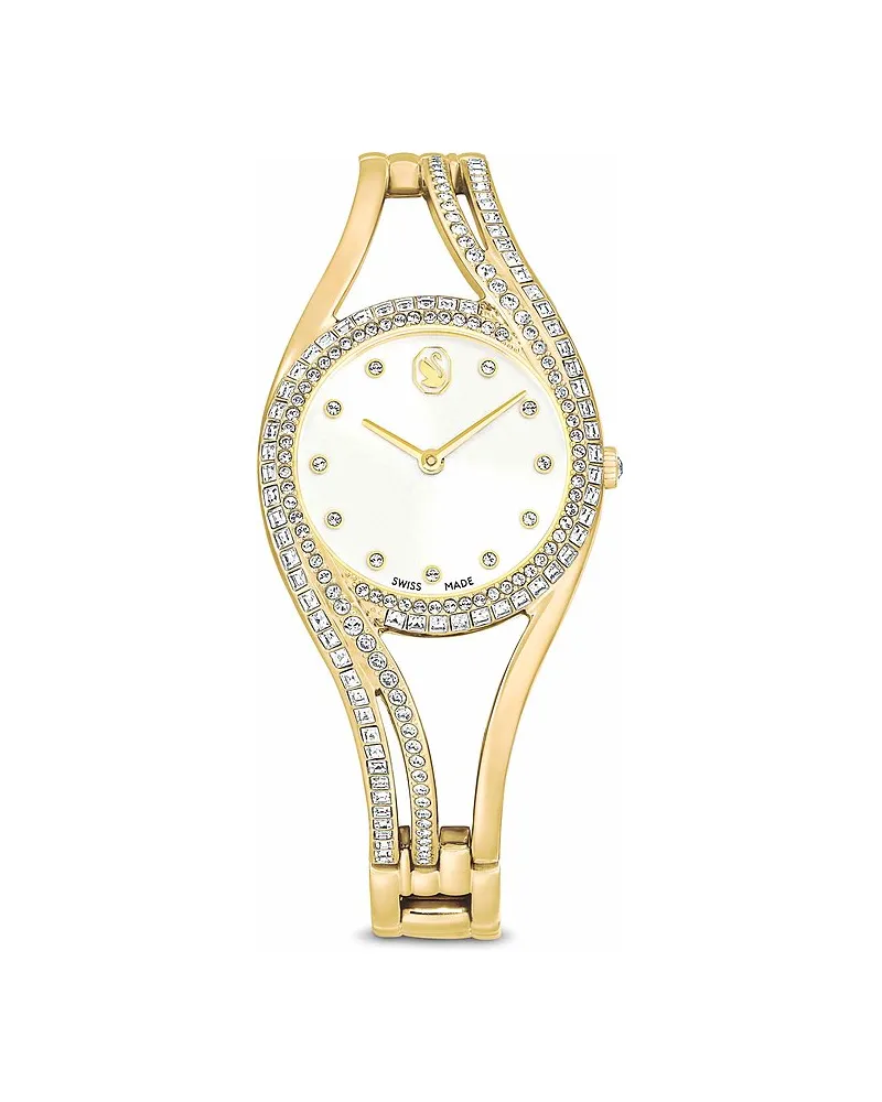 Swarovski Damenuhr Hyperbola Gelbgold