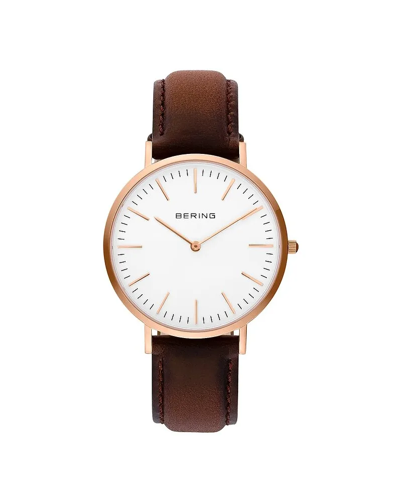 BERING Herrenuhr Roségold