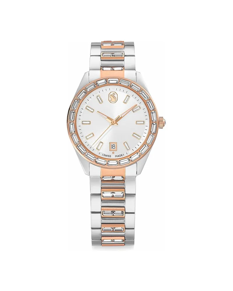 Swarovski Damenuhr Matrix Bicolor