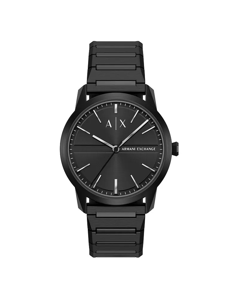 Armani Exchange Herrenuhr Schwarz