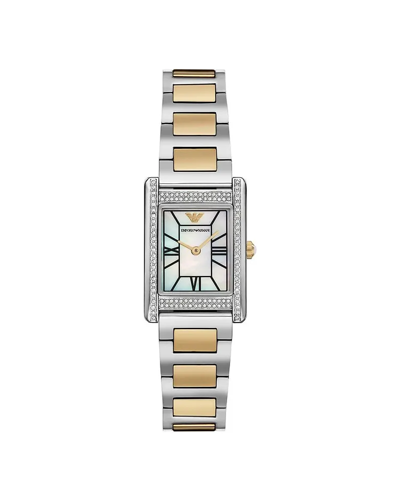 Emporio Armani Damenuhr Silber