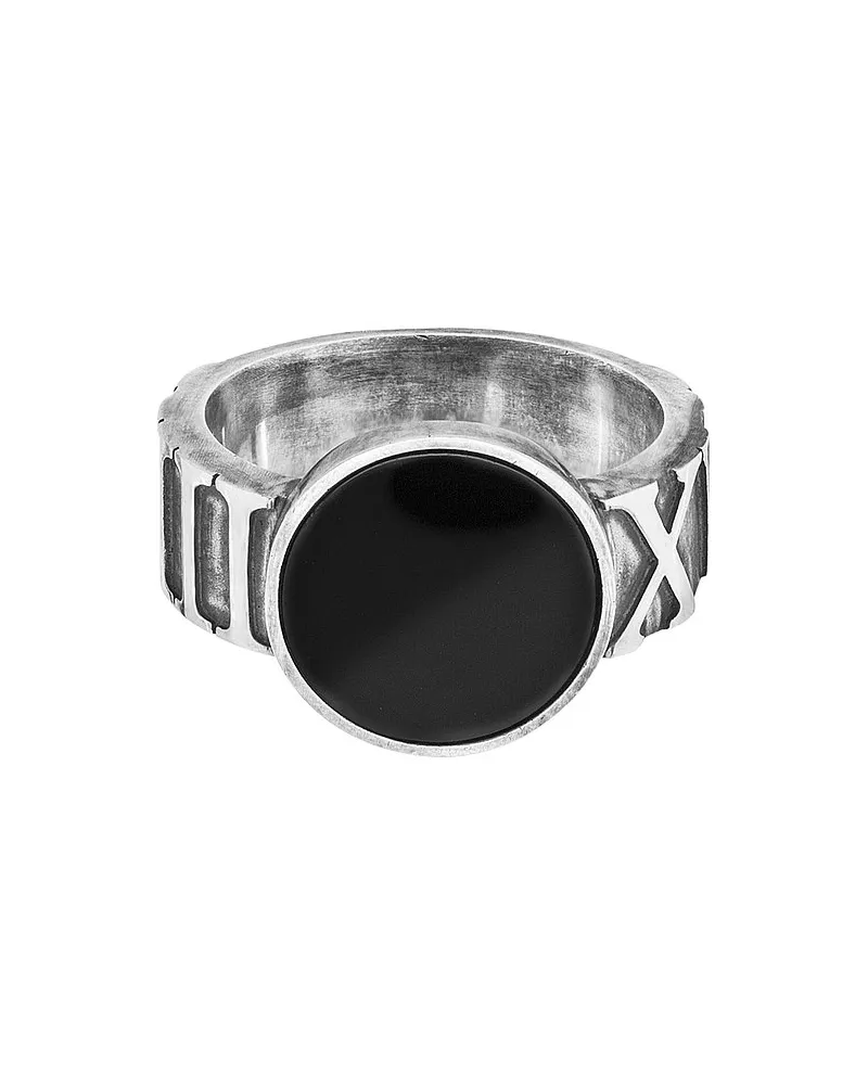 caï jewels Herrenring Schwarz